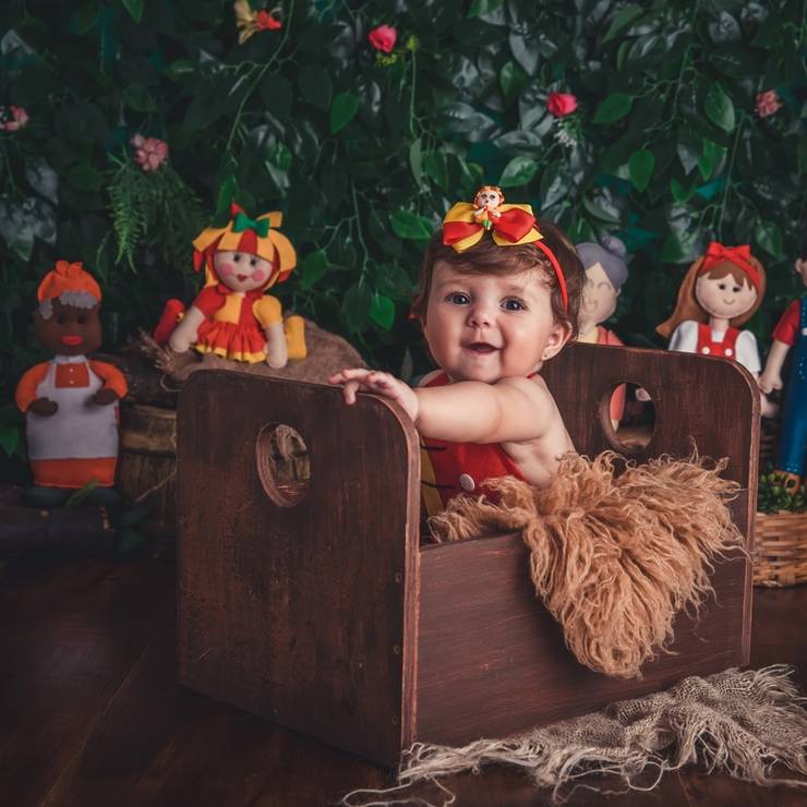 Crianças de Giovana 8 meses