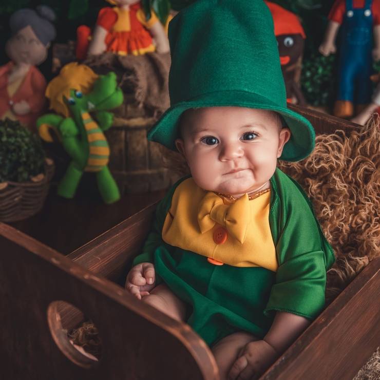 Crianças de Valentim 4 meses