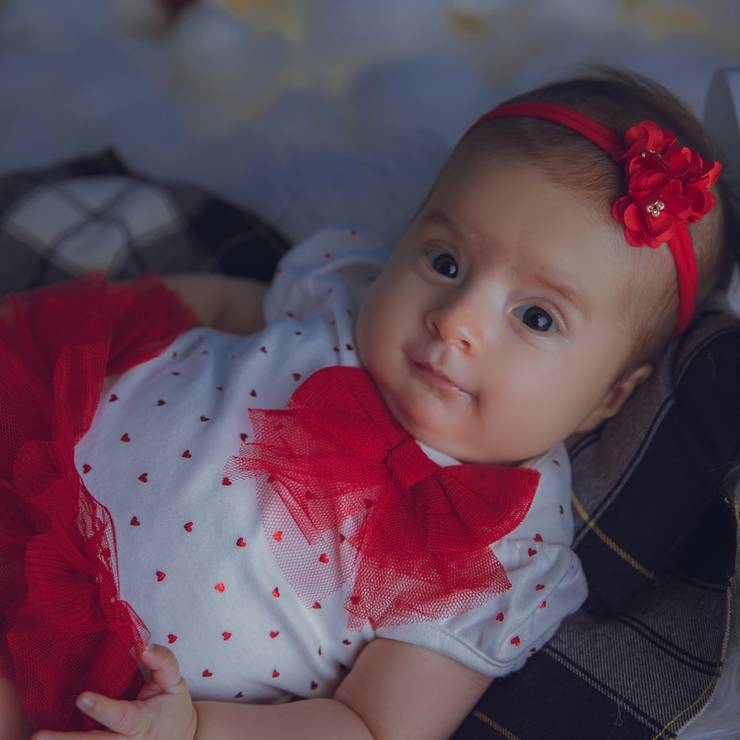 Crianças de Julia 2 meses