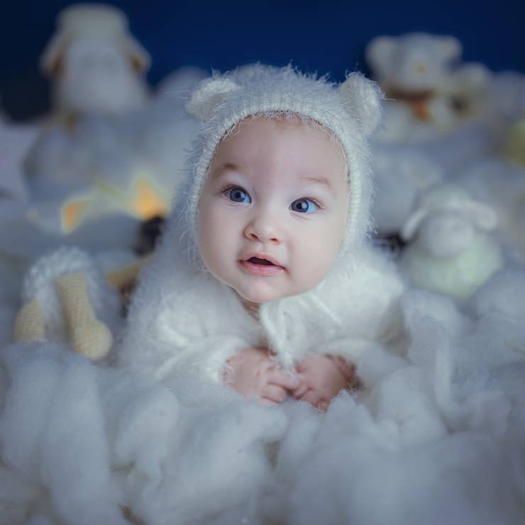 Crianças de Augusto 5 meses