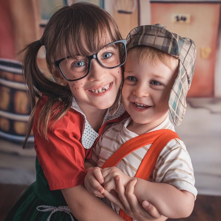 Crianças de Isabela e Eduardo - Vila do Chaves