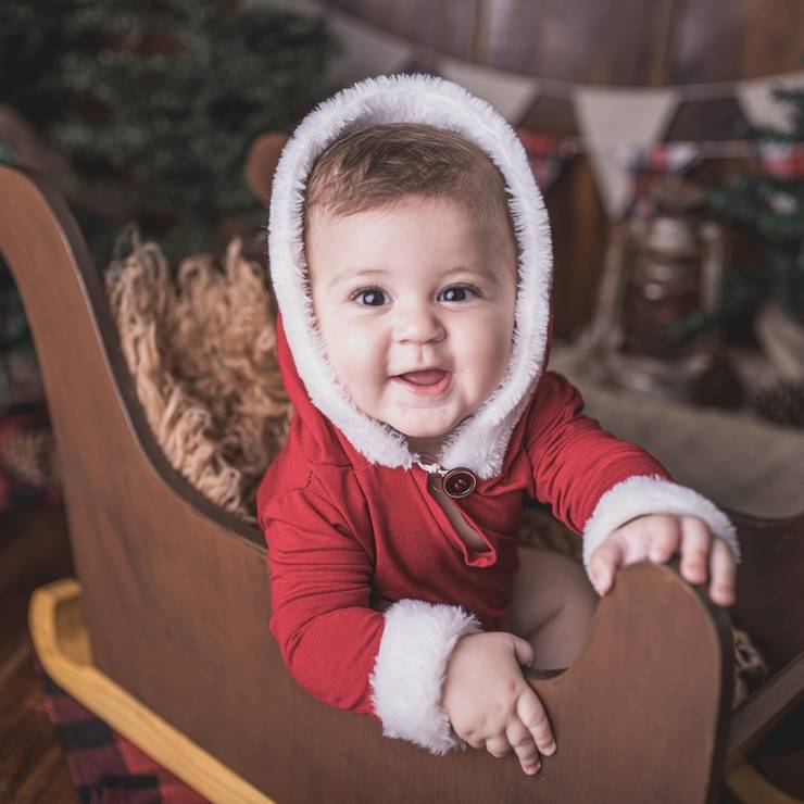 Crianças de Valentim 6 meses