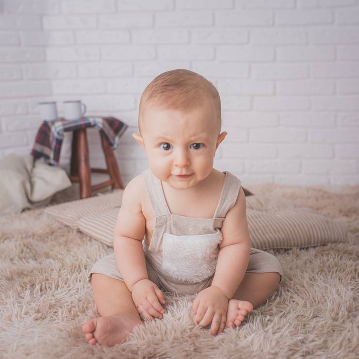 Crianças de Felipe 7 meses