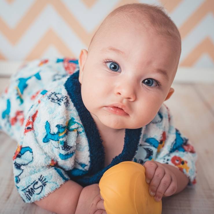 Crianças de Augusto 8 meses