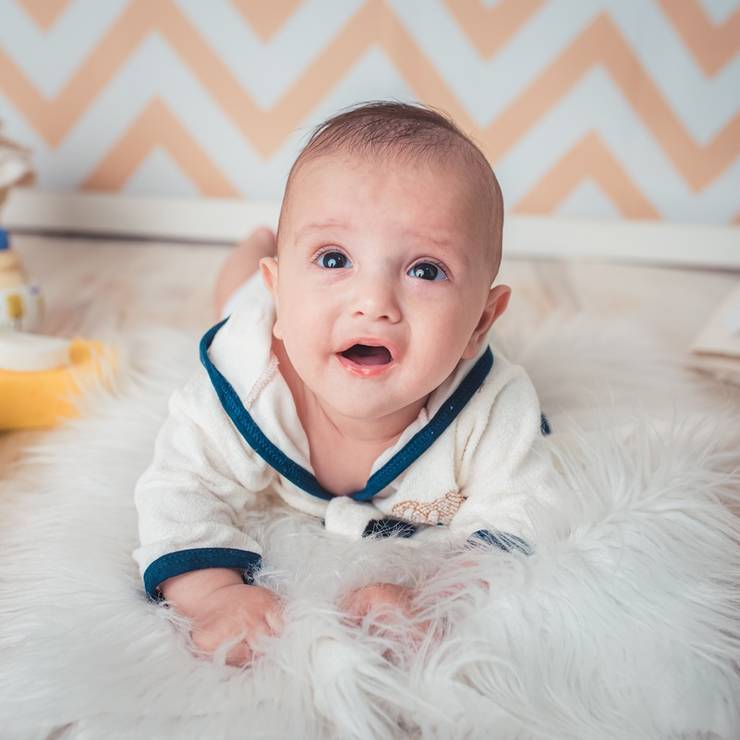 Crianças de Gabriel Parra 4 meses