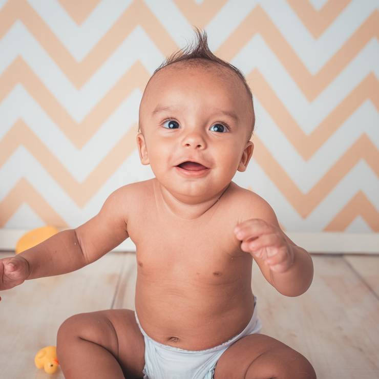 Crianças de Heitor Tomasetti 7 meses