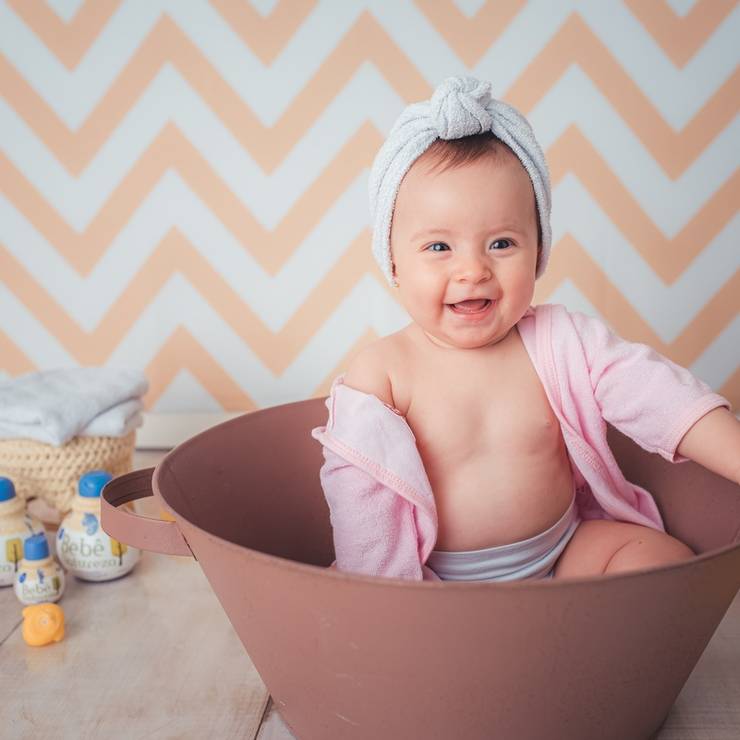 Crianças de Julia 5 meses