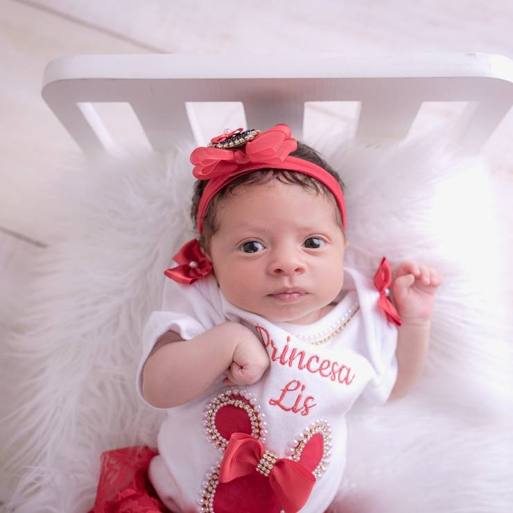 Crianças de Lis 1 mês