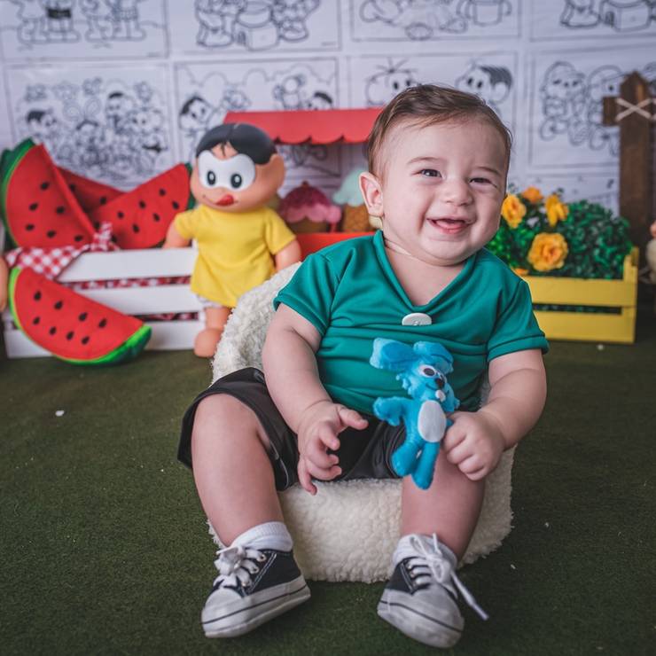 Crianças de Theo Cappa 3 meses