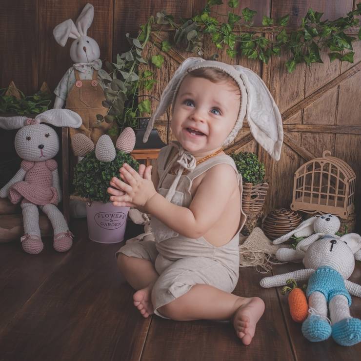 Crianças de benício 10 meses