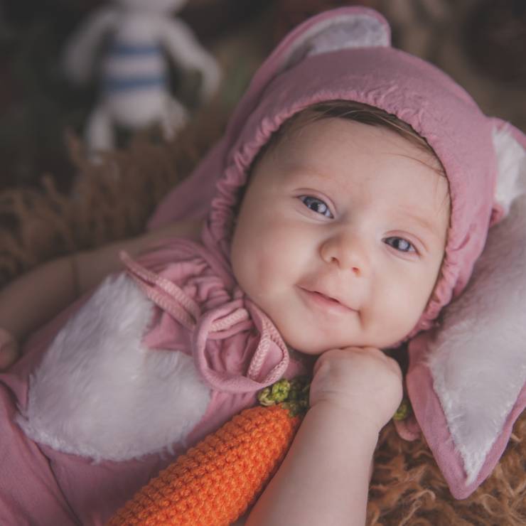 Crianças de Alice Torquete 2 meses