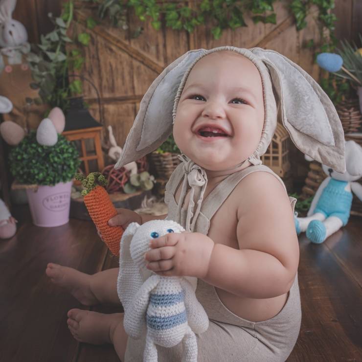 Crianças de Augusto 10 meses