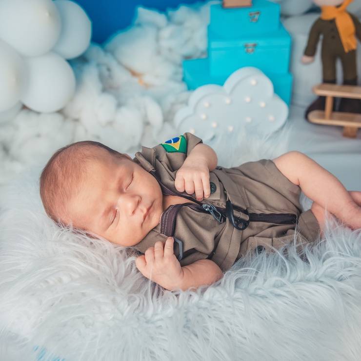 Crianças de Lucca 1 mês