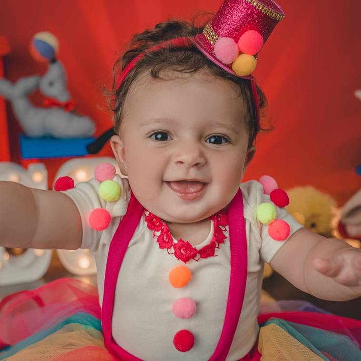 Crianças de Liz 9 meses