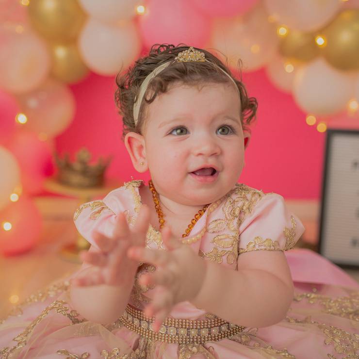 Smash The Cake de Princesa Júlia 1 aninho