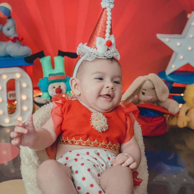 Crianças de Sarah Zaneti 4 meses