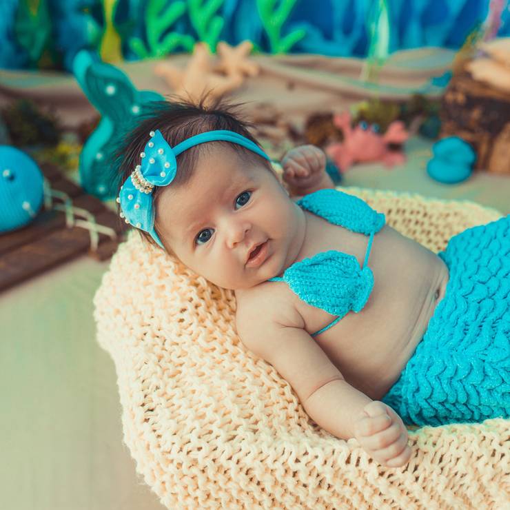 Crianças de Liz - fundo do mar