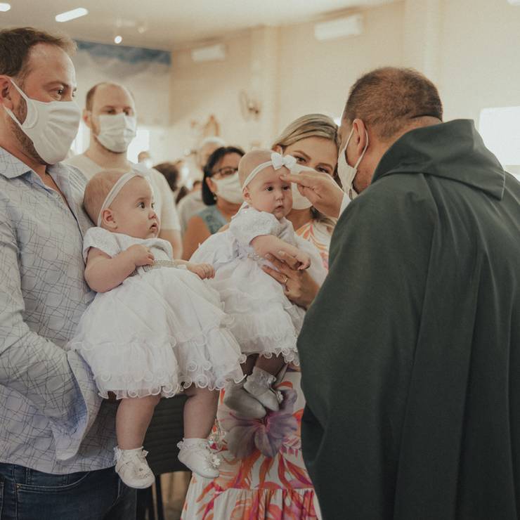 Batizados de Manuela e Gabriela - Batizado