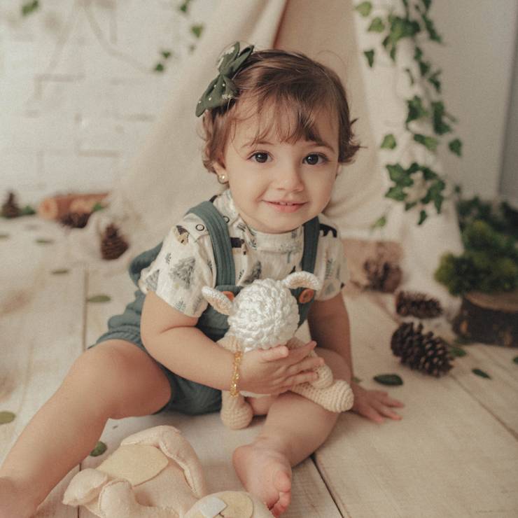 Crianças de Elisa 12 meses