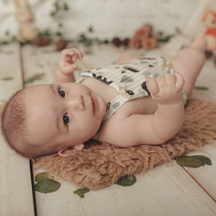 Crianças de Nicolas Pescara -  4 meses