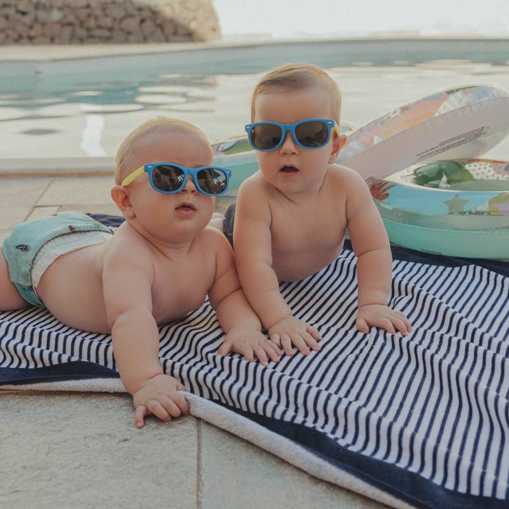 Crianças de Miguel e Rafael 9 meses