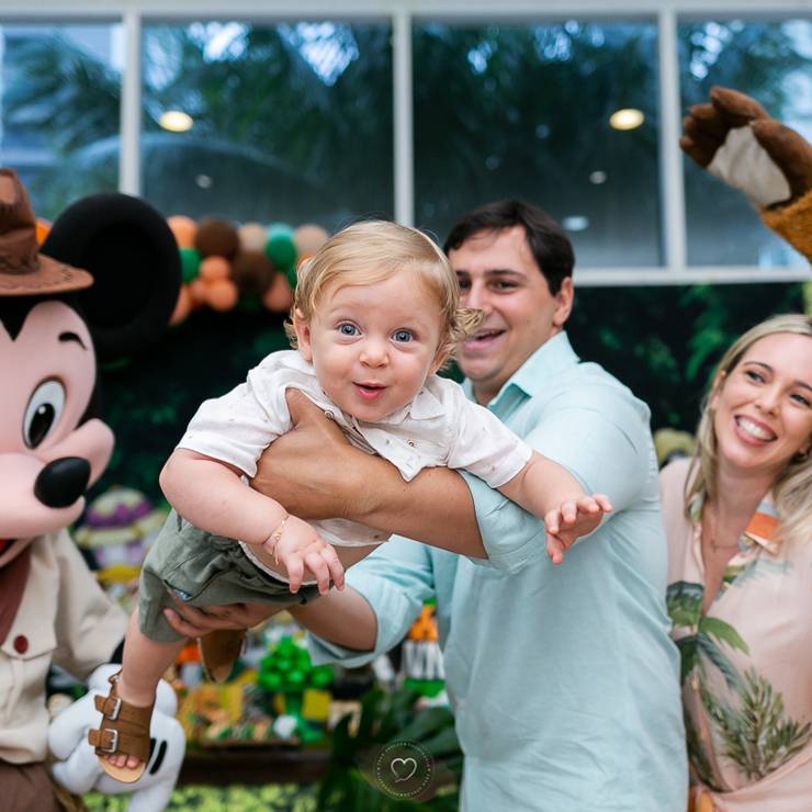 Festas Infantis de Matheus, um ano