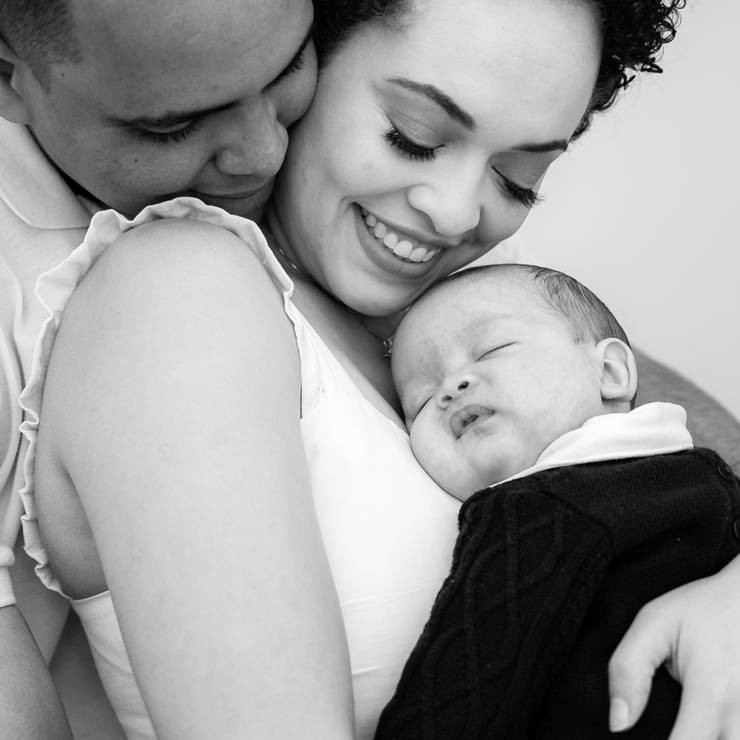Newborn lifestyle de Pedro, três meses