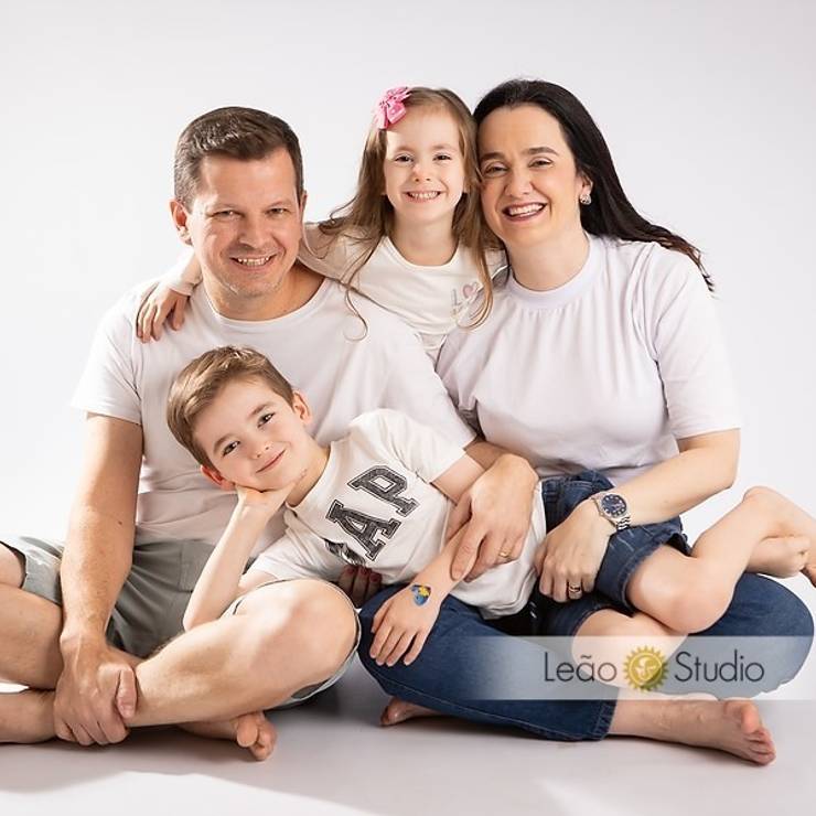 Família de Ensaio Família - Presente de dia das Mães