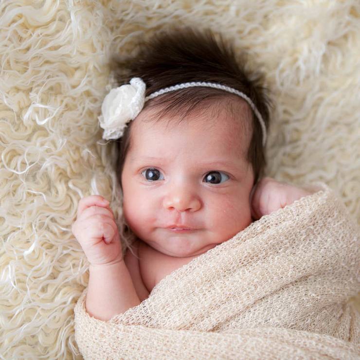 Newborn de Ensaio Newborn com 20 dias - Bebê Bianca 