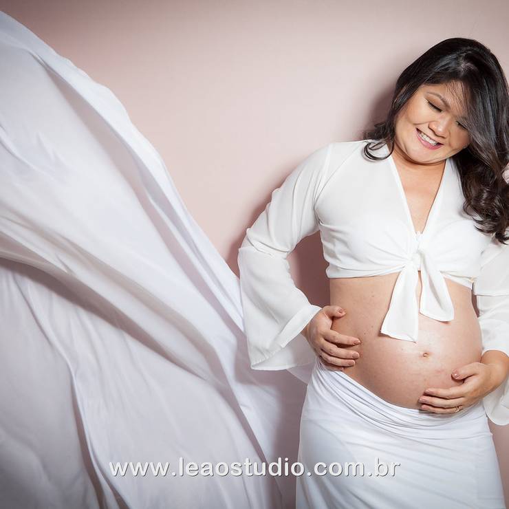 Gestante de Ensaio Gestante SP - Esperando Bernardo