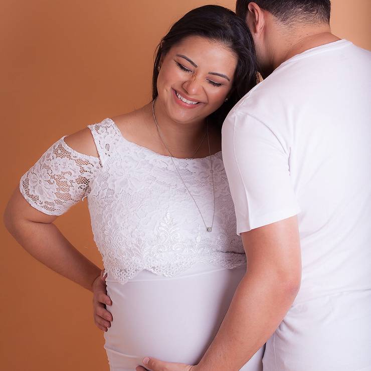 Gestante de Ensaio Gestante Casal - Nosso bebê a caminho!