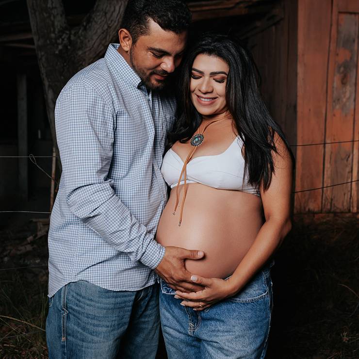 Gestante de Simone e Hitalo