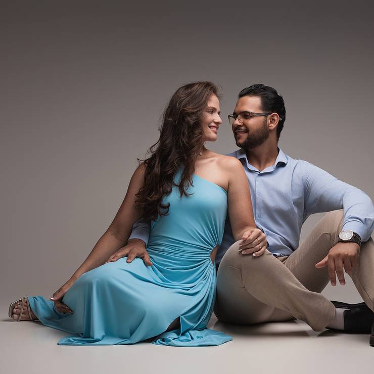 Casal de Igor e Nadila