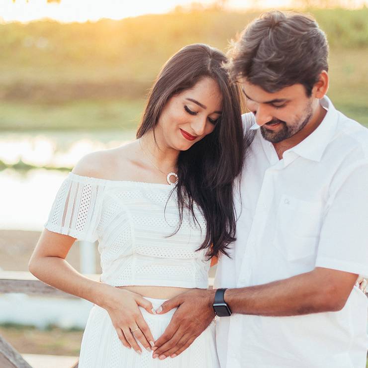 Gestante de Roberta e Raianderson