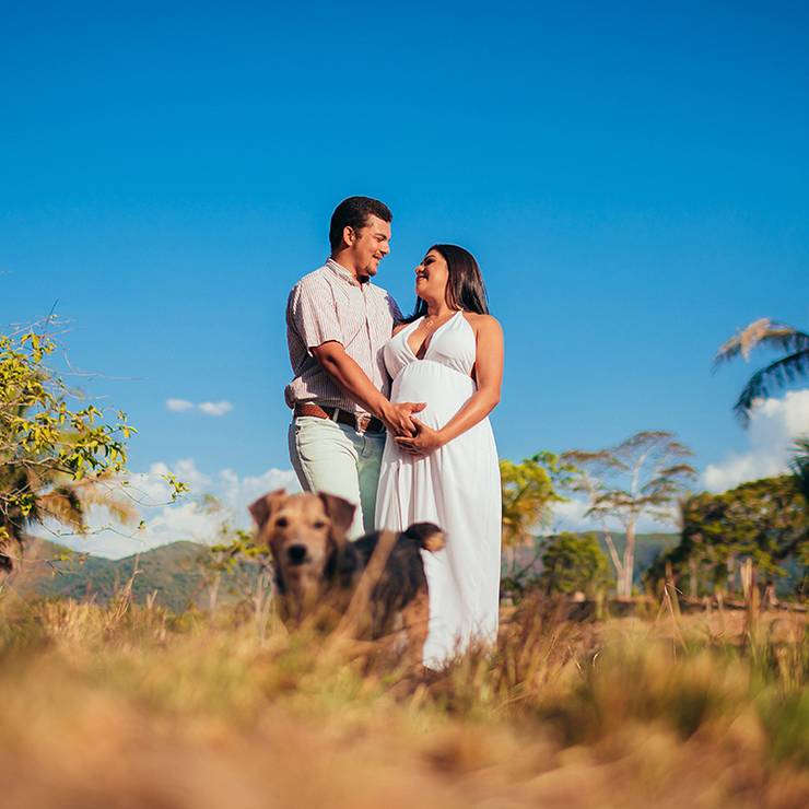 Gestante de Simone e Hitalo