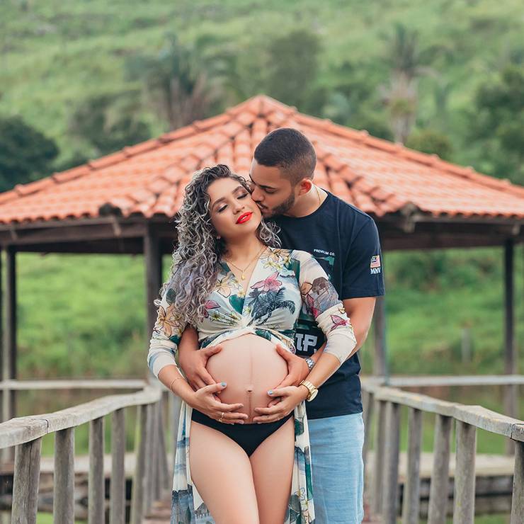 Gestante de Aylla e Eduardo – A espera do João Lucca