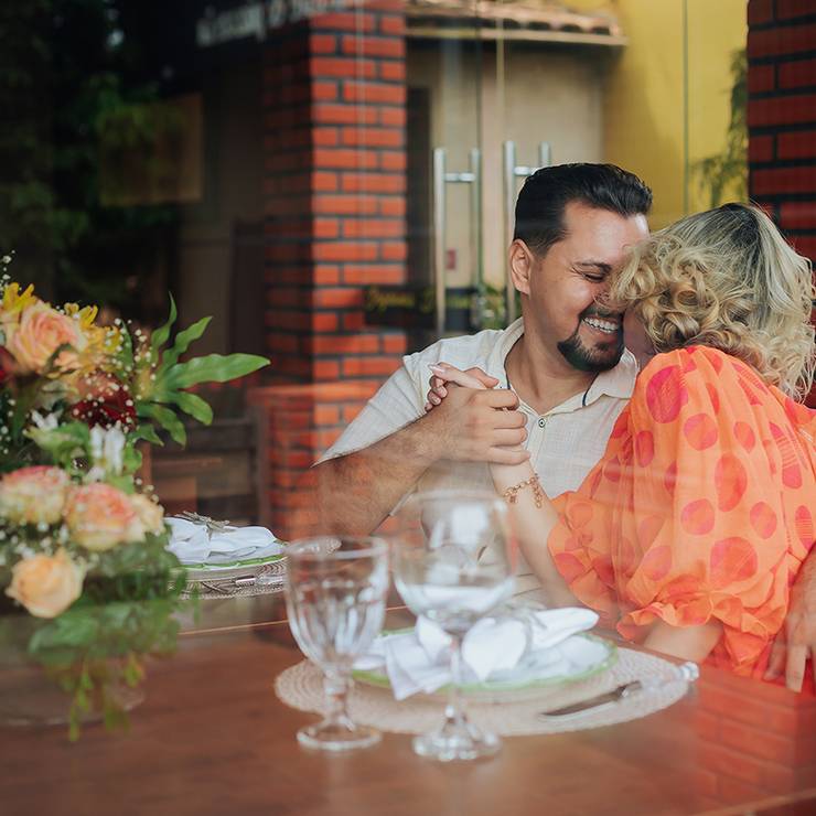 Casal de Daniela e Vinícius