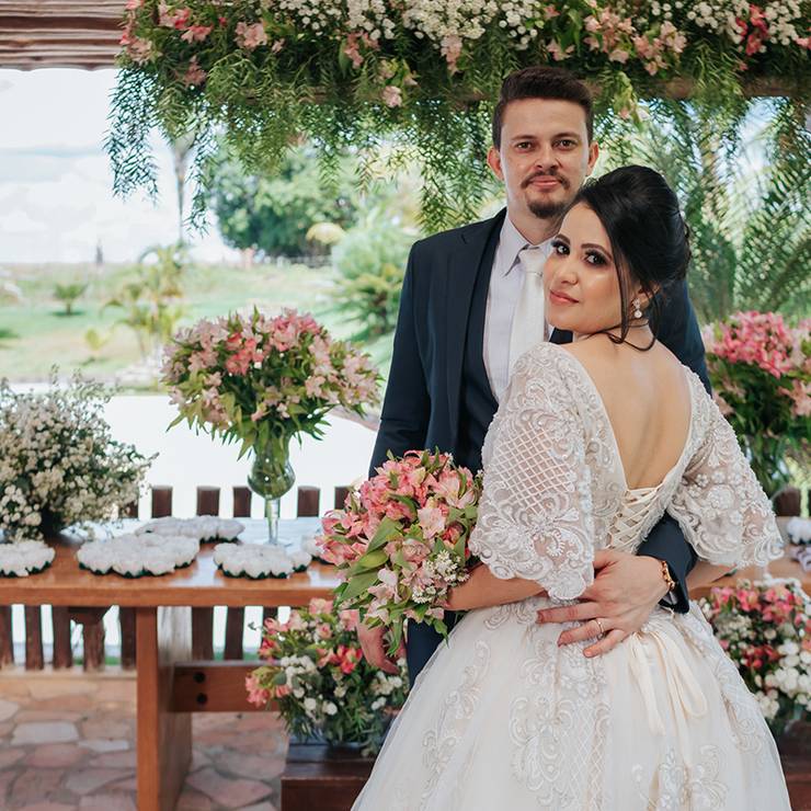 Casamento de Thatielly e Elber