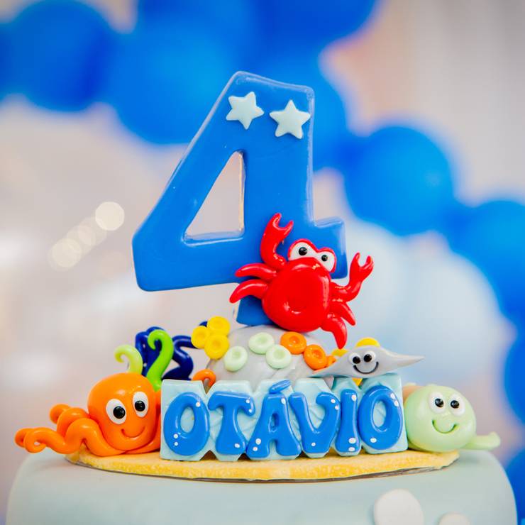 Aniversários de Otávio - 4 anos