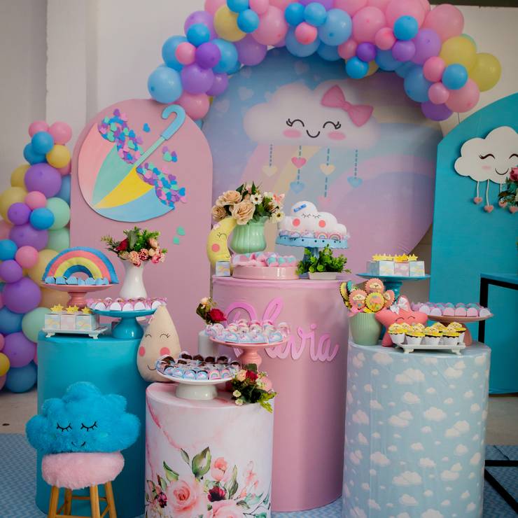 Aniversários de Olívia - 1 anos