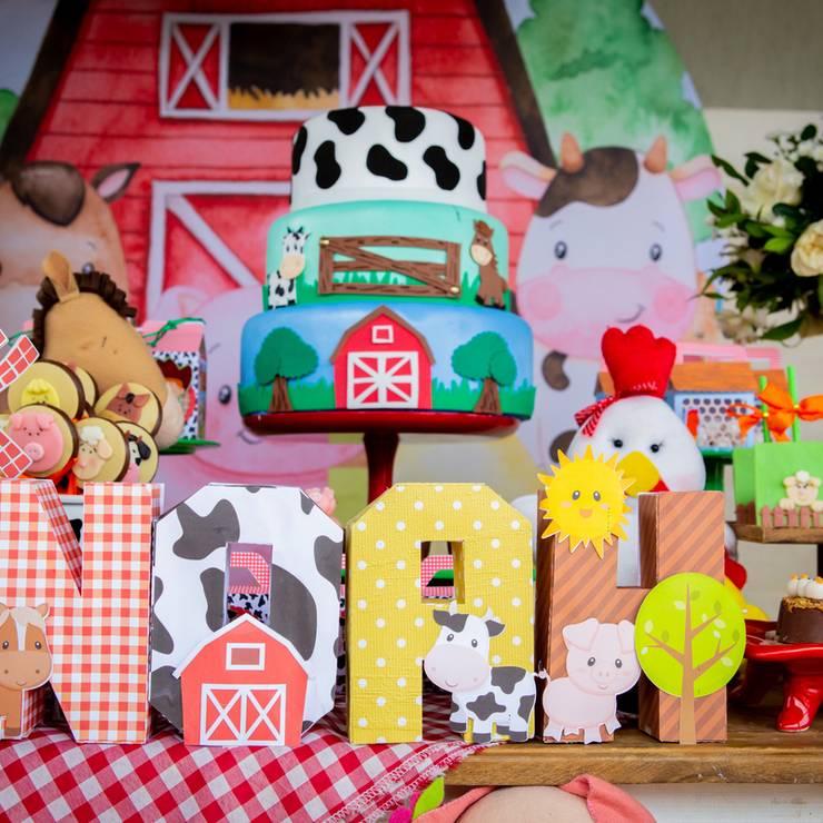 Aniversários de Noah - 1 ano