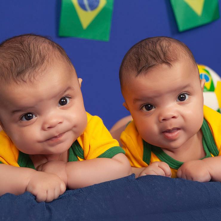 Acompanhamento bebê de Pedro e Ravi