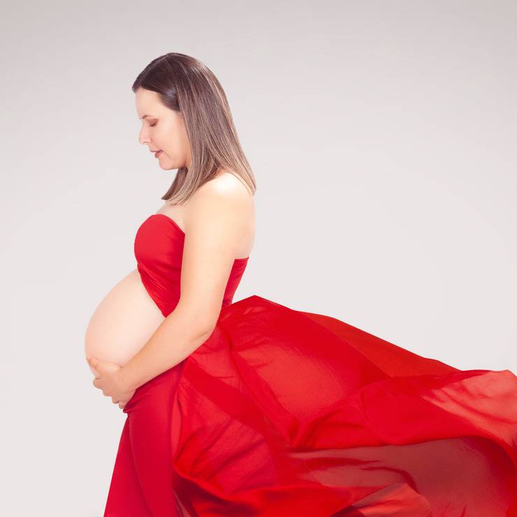 Gestante de Nathália