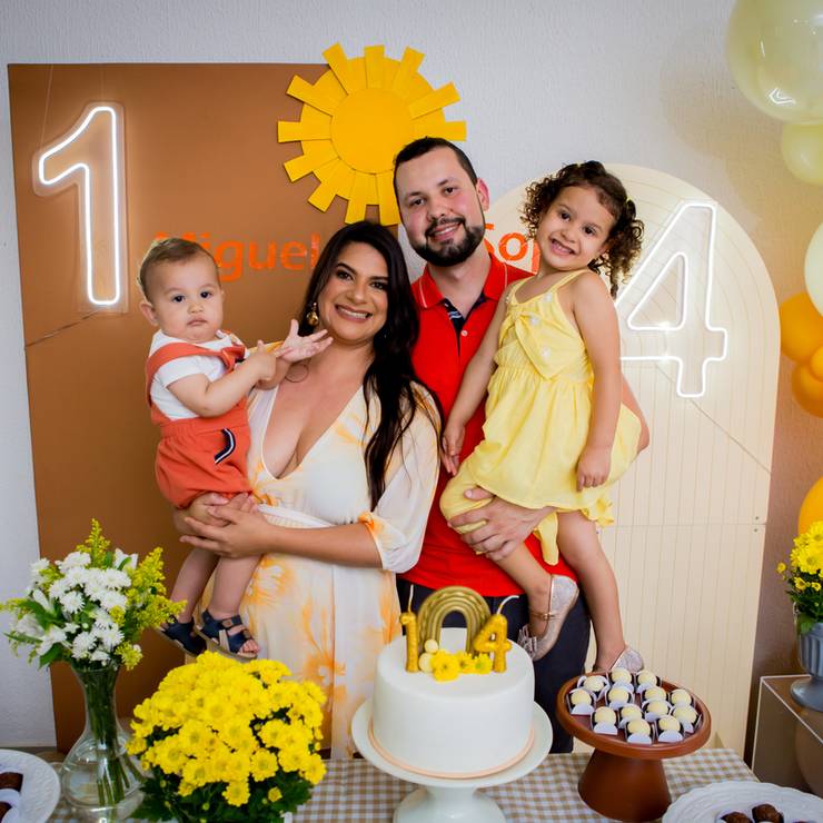 Aniversários de Miguel e Sophia