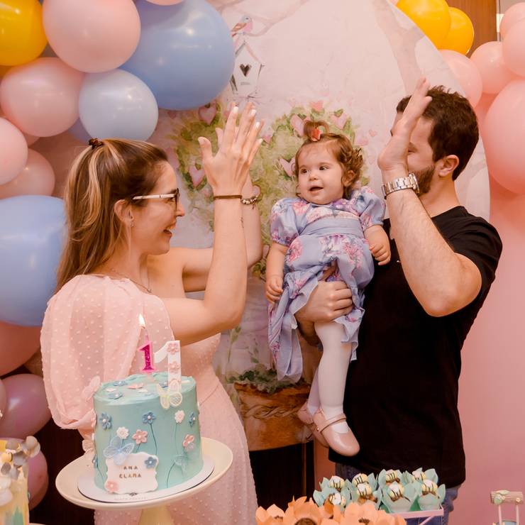 Aniversário Infantil de Ana Clara- 1º a niversário