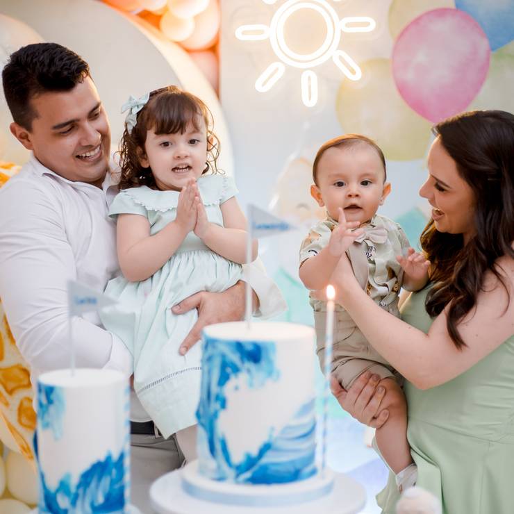Aniversário Infantil de Luísa, 3 anos e Leo, 1 ano