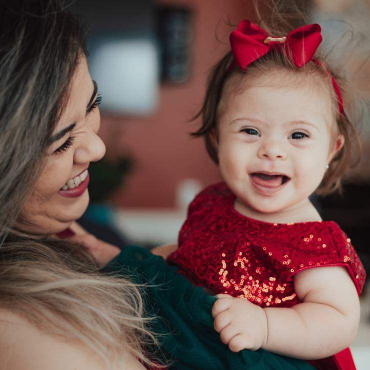 Ensaio de Isabella e família