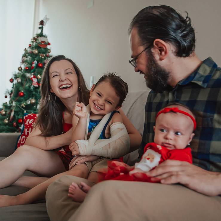 Ensaio de Ensaio de Natal - Família Silva Marcuz