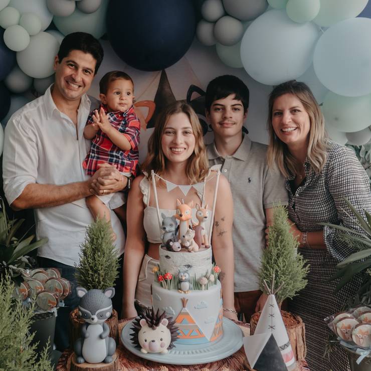 Aniversário Infantil de Batismo e 1 aninho do Romeo