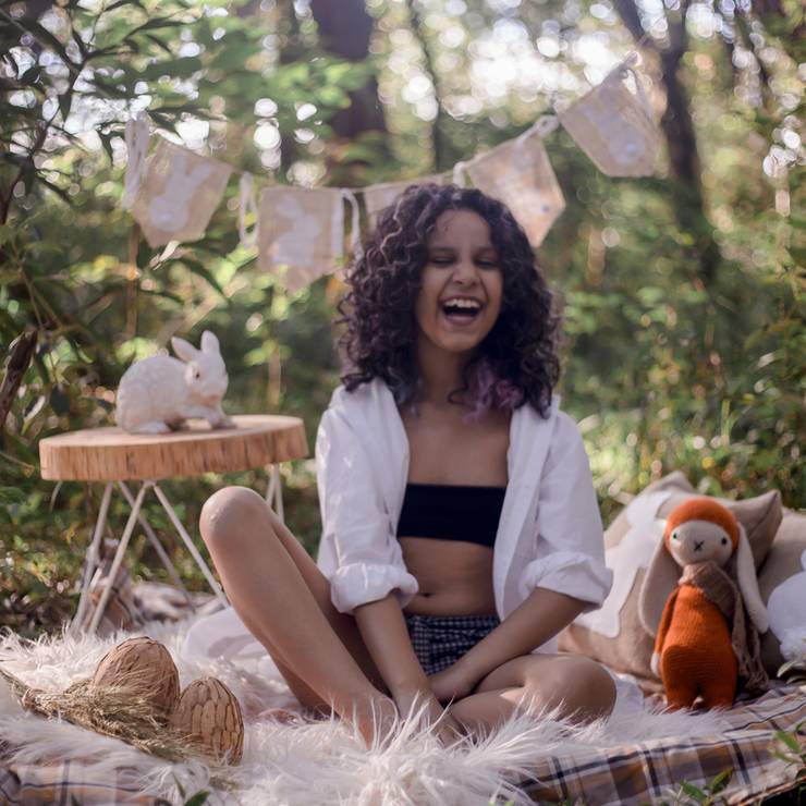 Ensaio de Anna Damasceno - Ensaio de páscoa